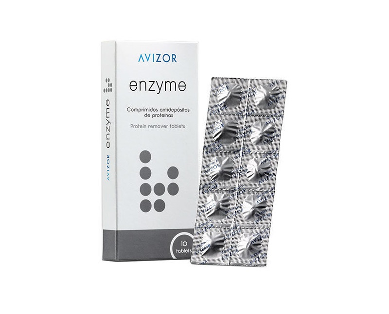 Авизор табл.д/конт.линз энзиматические №10