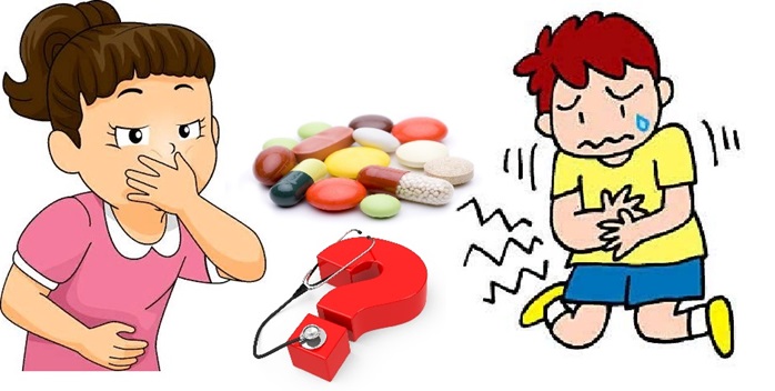 Какие таблетки принимать при рвоте детям